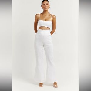 DISSH flare linen pants